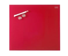 Nobo stiklo lenta Diamond 45x45, raudona (1903955)