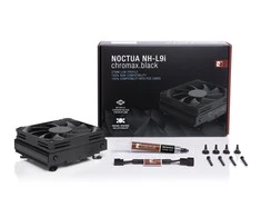 Procesoriaus Aušintuvas - Noctua NH-L9i Chromax, Juodas