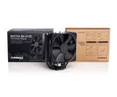 Noctua NH-U12S chromax.juodas procesoriaus aušintuvas 12 cm