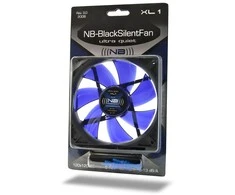 Noiseblocker juodos spalvosSilent korpuso ventiliatoriusXL1 – 120mm