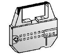 Olivetti Ribbon 82025 Juodas