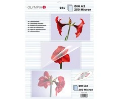 Olympia Olympia laminavimo plėvelės DIN A2, 25 vnt. 250 Mic