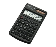 Skaičiuotuvas Olympia Olympia Taschenrechner LCD- 1110, Juodas