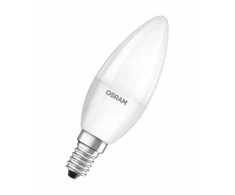 LED lemputė OSRAM B40 4.9W E14 Šiltai balta