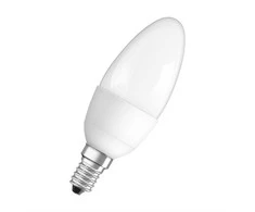 LED lemputė OSRAM B40 4.9W E14 Šiltai balta