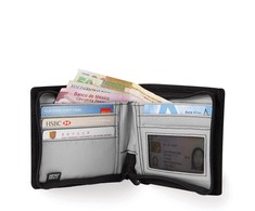 Pacsafe Apsauginis nuo vagystės Piniginės dvikryptė piniginė Juoda (Z100)
