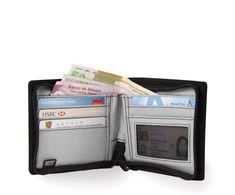Pacsafe Apsauginis nuo vagystės Piniginės dvikryptė piniginė Juoda (Z100)