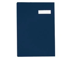 Pagna Stoffeinband 20 Fächer blau