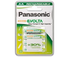 Panasonic Batteries 1x4 Panasonic NiMH Mignon Accu AA 1900 mAh Paruoštas naudoti