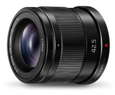 „Panasonic Lumix 42,5 mm f/1.7 G“ galinis OIS objektyvas
