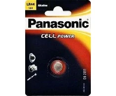 1 Panasonic LR 44 maitinimo elementai