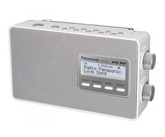 Panasonic RF-D10EG nešiojamas DAB radijas 2 vatai sidabrinis