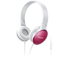 Stereofoninės ausinės Panasonic RP-HF300M su mikrofonu Rožinės