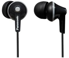Įstatomos į ausis Ausinės Panasonic  RP-HJE125E-K, Juodos