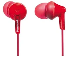 Įstatomos į ausis Ausinės Panasonic  RP-HJE125E-R, Raudonos