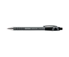 Papermate Paper Mate Flexgrip Ultra - Clip - Clip-on retractable ballpoint pen - Juodas - 12 pc(s) - Medium