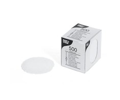 Papstar Servetėlės po puodeliu, 8.5cm, baltos