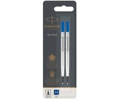 Parker Rollerballmine M BlaU 2er Blister (1950327)