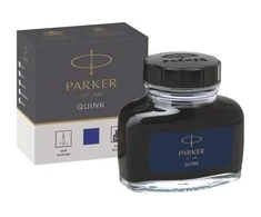 Rašalo buteliukas PARKER Quink papildymui, 57ml, mėlynas