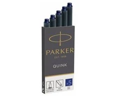 Rašalo kapsulės Parker Standard 5 vnt. Mėlyna - 1950384