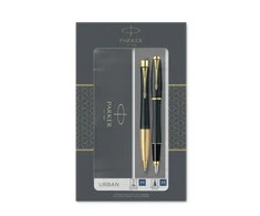 Parker Rinkinys: Plunksnakotis + tušinukas Urban Juodas GT - 2093381