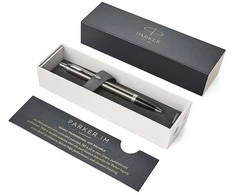 Automatinis tušinukas PARKER IM Dark 1.0mm, mėlynas rašl. (2017)