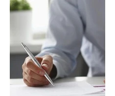 Automatinis tušinukas Parker Jotter XL Monochrome SS CT Medium Mėlyna