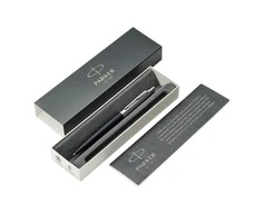 Automatinis tušinukas Parker Jotter XL Matte Juodas CT Medium Mėlyna