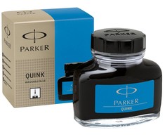 Parker rašalas 57ml šviesiai mėlynos spalvos skalbimui
