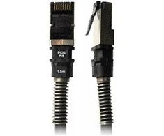Patchsee Patchkabel UTP CAT 6a juoda 4,9m
