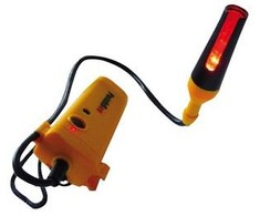 Patchsee apšvietimo įrankis PRO-Patchlight, švytintis raudonai