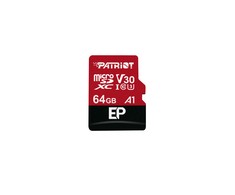 Atminties kortelė PATRIOT PEF64GEP31MCX Patriot EP Series 64GB Micro SDXC V30 iki 100MB/s