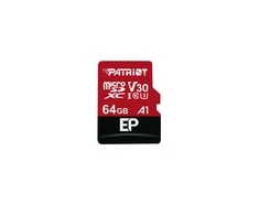 Atminties kortelė PATRIOT PEF64GEP31MCX Patriot EP Series 64GB Micro SDXC V30 iki 100MB/s