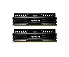 RAM PATRIOT 16GB 2x8GB Kit DDR3 1600MHz Dual Channel XMP Juodas MAMBA