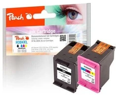 Peach PI300-808 rašalo kasetė Juoda, Žydras, Rausvai raudona, Geltona 2 vnt