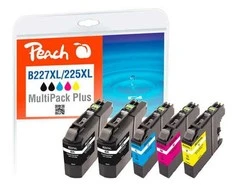 Peach PI500-141 rašalo kasetė Mėlyna, Žydra, Purpurinė, Geltona