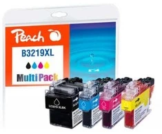 Peach PI500-245 rašalo kasetė Juoda, Žydras, Rausvai raudona, Geltona 4 vnt