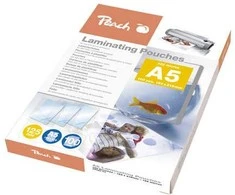 Peach Laminuojanti plėvelė A5, 154x216mm, 125mic, 100 lakštų (510319)