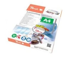 Peach Laminierfolie A4 80mic PP580-02, Folien - glossy, 100 Stck