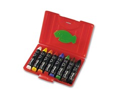 Pelikan Pelikan Wachsmalstifte 665/8WF Rund wasserf. 8er Box