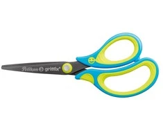 Pelikan Žirklės GRIFFIX "R", 15 cm, neon melsvos