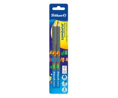 Pelikan Pieštukai B COMBINO melsvi 2vnt. blis