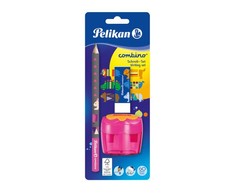Pelikan Piešimo rinkinys Peikan: pieštukas, drožtukas, trintukas