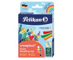 Pelikan Plastilinas 8sp 160g