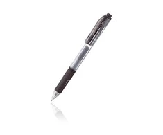 Automatinis rašiklis PENTEL HYBRID GEL GRIP K157, 0,7 mm., juoda
