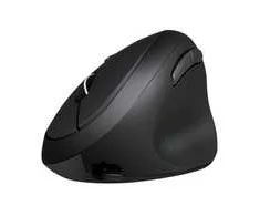 Pelė Perixx Perixx PERIMICE-819, PERIMICE-819 - Belaidė ergonomiška vertikali pelė su tyliu spustelėjimu ir mažu dizainu - daugiafunkcinė, juoda