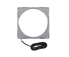 PHANTEKS Halos Lux 140mm Frame, RGB LED – Aliuminio, pilkos spalvos