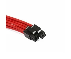 PHANTEKS 8-Pin EPS12V Extension 50cm – sleeved raudonos spalvos
