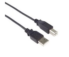 USB kabelis PremiumCord USB-A - USB-B 2 m Juodas (ku2ab2Bk)