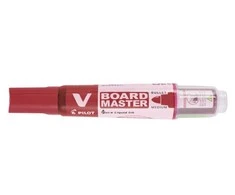 Pilot Pen Žymeklis baltai lentai Pilot V Board master 2,3 mm, raudona